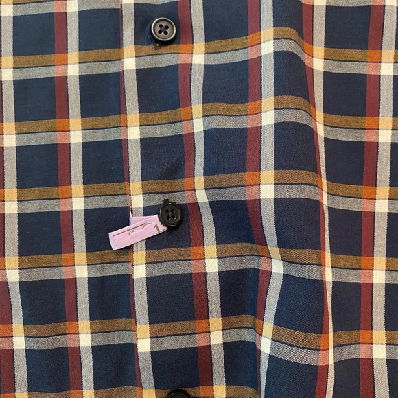 Express  1MX Slim men's dress shirt Size  L Neck 16 - 16 1/2 - Picture 6 of 6